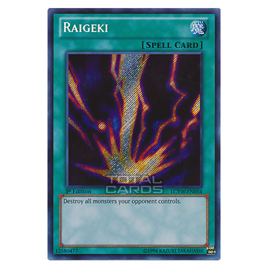 Yu-Gi-Oh! - Legendary Collection 3: Yugi's World Mega Pack - Raigeki (Secret Rare) LCYW-EN054