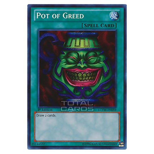 Yu-Gi-Oh! - Legendary Collection 3: Yugi's World Mega Pack - Pot of Greed (Secret Rare) LCYW-EN059