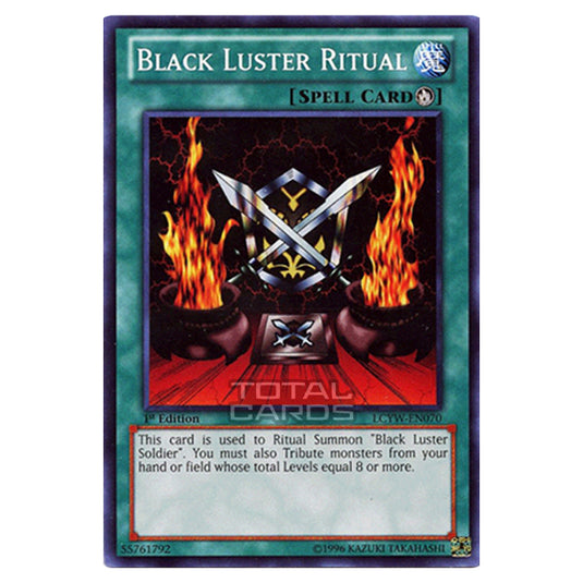 Yu-Gi-Oh! - Legendary Collection 3: Yugi's World Mega Pack - Black Luster Ritual (Common) LCYW-EN070