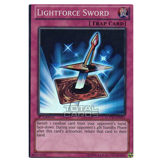 Yu-Gi-Oh! - Legendary Collection 3: Yugi's World Mega Pack - Lightforce Sword (Super Rare) LCYW-EN093