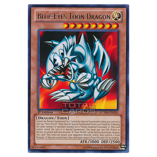 Yu-Gi-Oh! - Legendary Collection 3: Yugi's World Mega Pack - Blue-Eyes Toon Dragon (Rare) LCYW-EN103