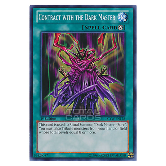 Yu-Gi-Oh! - Legendary Collection 3: Yugi's World Mega Pack - Contract with the Dark Master (Common) LCYW-EN128