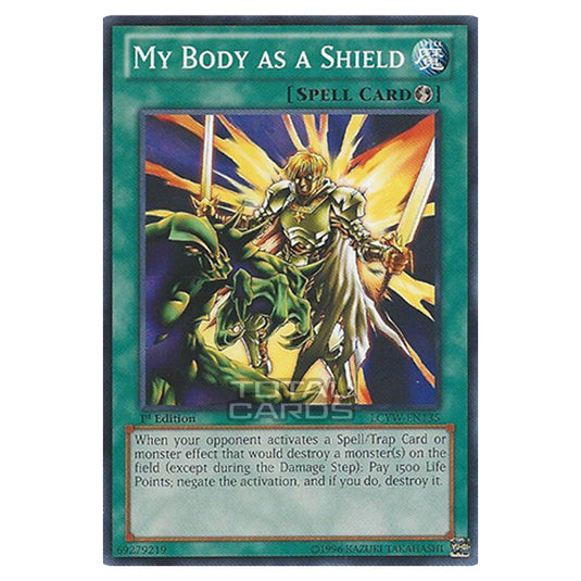 Yu-Gi-Oh! - Legendary Collection 3: Yugi's World Mega Pack - My Body as a Shield (Common) LCYW-EN135