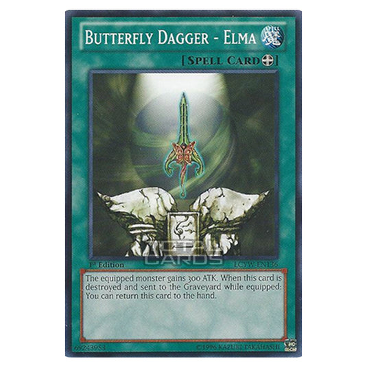 Yu-Gi-Oh! - Legendary Collection 3: Yugi's World Mega Pack - Butterfly Dagger - Elma (Common) LCYW-EN136