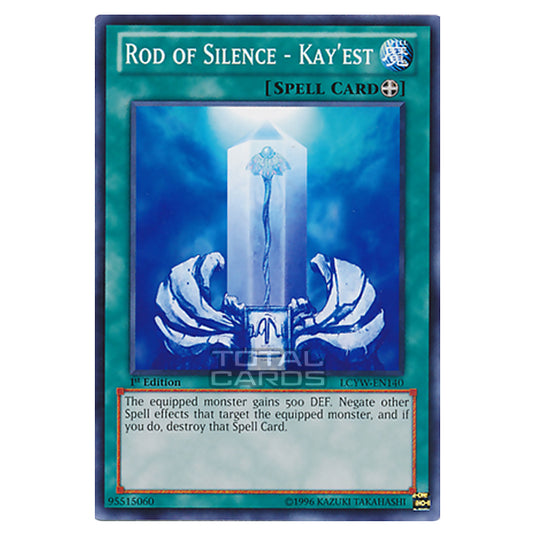 Yu-Gi-Oh! - Legendary Collection 3: Yugi's World Mega Pack - Rod of Silence - Kay'est (Common) LCYW-EN140