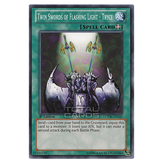 Yu-Gi-Oh! - Legendary Collection 3: Yugi's World Mega Pack - Twin Swords of Flashing Light - Tryce (Common) LCYW-EN141