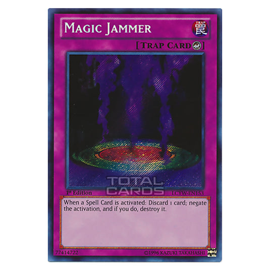 Yu-Gi-Oh! - Legendary Collection 3: Yugi's World Mega Pack - Magic Jammer (Secret Rare) LCYW-EN153