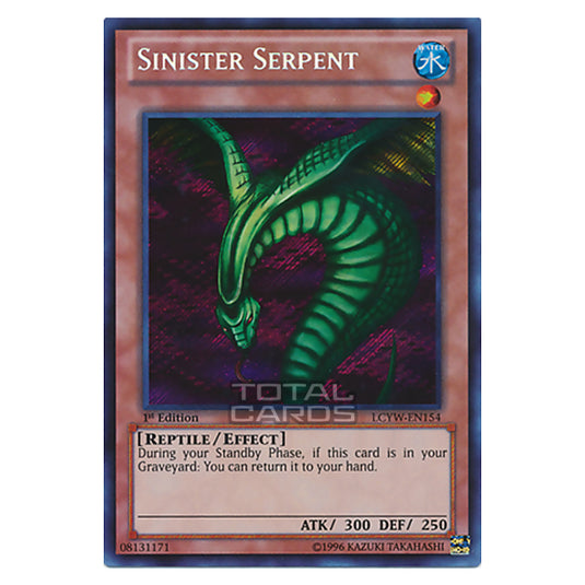 Yu-Gi-Oh! - Legendary Collection 3: Yugi's World Mega Pack - Sinister Serpent (Secret Rare) LCYW-EN154