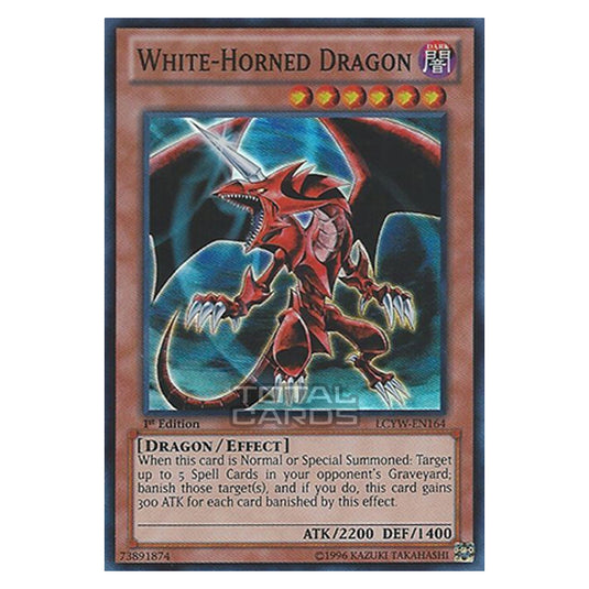 Yu-Gi-Oh! - Legendary Collection 3: Yugi's World Mega Pack - White-Horned Dragon (Super Rare) LCYW-EN164