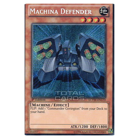 Yu-Gi-Oh! - Legendary Collection 3: Yugi's World Mega Pack - Machina Defender (Secret Rare) LCYW-EN170