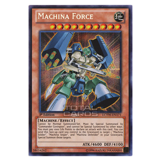 Yu-Gi-Oh! - Legendary Collection 3: Yugi's World Mega Pack - Machina Force (Secret Rare) LCYW-EN171