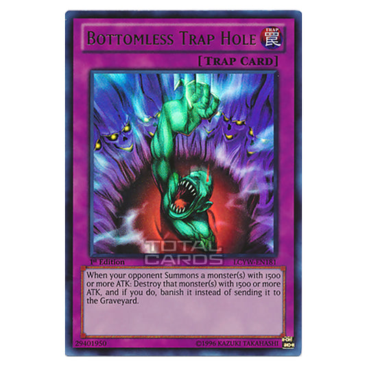 Yu-Gi-Oh! - Legendary Collection 3: Yugi's World Mega Pack - Bottomless Trap Hole (Ultra Rare) LCYW-EN181