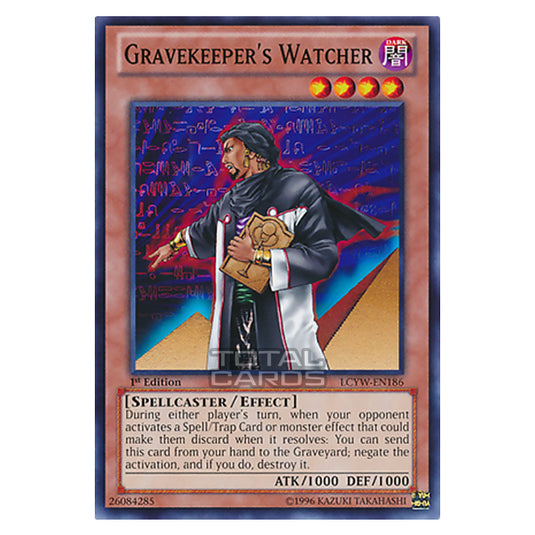 Yu-Gi-Oh! - Legendary Collection 3: Yugi's World Mega Pack - Gravekeeper's Watcher (Common) LCYW-EN186