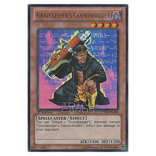 Yu-Gi-Oh! - Legendary Collection 3: Yugi's World Mega Pack - Gravekeeper's Cannonholder (Ultra Rare) LCYW-EN188