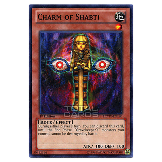 Yu-Gi-Oh! - Legendary Collection 3: Yugi's World Mega Pack - Charm of Shabti (Common) LCYW-EN190