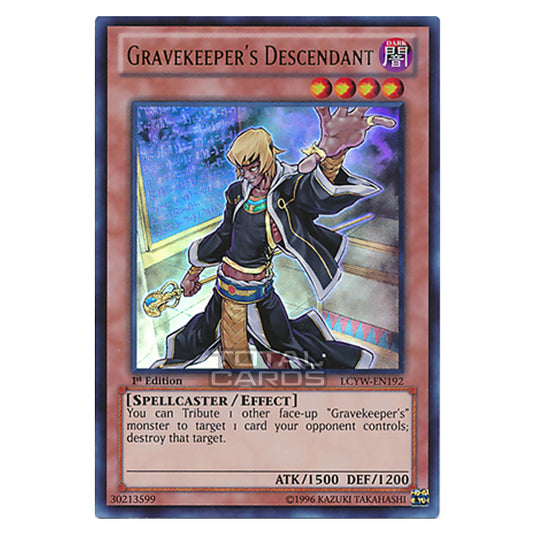 Yu-Gi-Oh! - Legendary Collection 3: Yugi's World Mega Pack - Gravekeeper's Descendant (Ultra Rare) LCYW-EN192