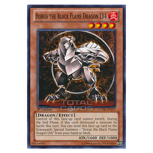 Yu-Gi-Oh! - Legendary Collection 3: Yugi's World Mega Pack - Horus the Black Flame Dragon LV4 (Common) LCYW-EN197