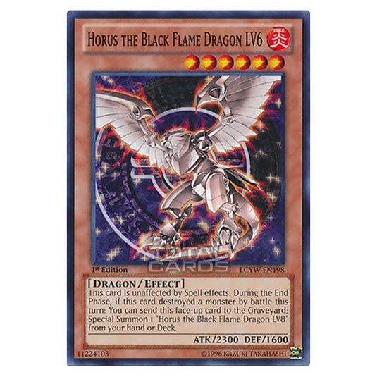 Yu-Gi-Oh! - Legendary Collection 3: Yugi's World Mega Pack - Horus the Black Flame Dragon LV6 (Common) LCYW-EN198