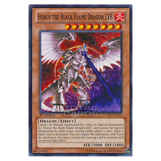 Yu-Gi-Oh! - Legendary Collection 3: Yugi's World Mega Pack - Horus the Black Flame Dragon LV8 (Common) LCYW-EN199