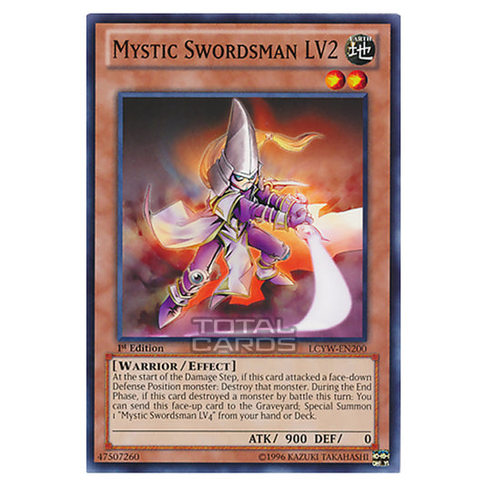 Yu-Gi-Oh! - Legendary Collection 3: Yugi's World Mega Pack - Mystic Swordsman LV2 (Common) LCYW-EN200