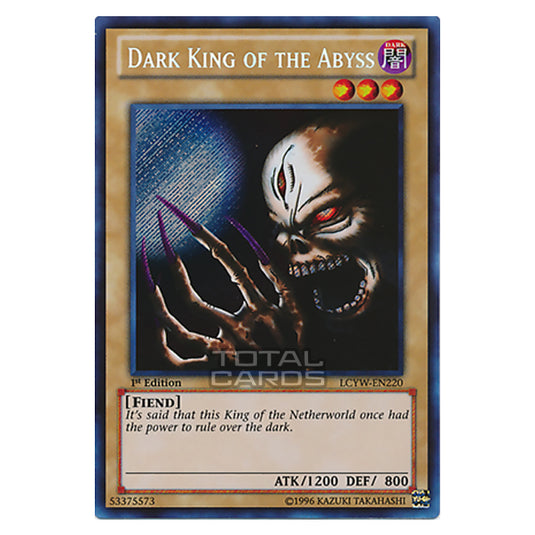 Yu-Gi-Oh! - Legendary Collection 3: Yugi's World Mega Pack - Dark King of the Abyss (Secret Rare) LCYW-EN220