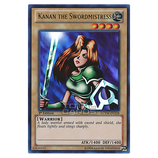 Yu-Gi-Oh! - Legendary Collection 3: Yugi's World Mega Pack - Kanan the Swordmistress (Ultra Rare) LCYW-EN228