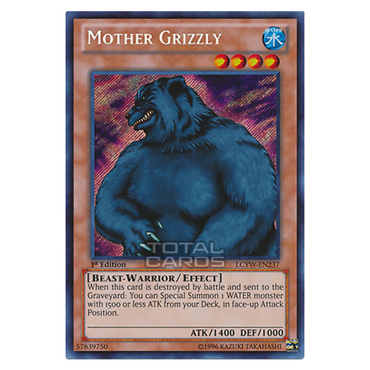 Yu-Gi-Oh! - Legendary Collection 3: Yugi's World Mega Pack - Mother Grizzly (Secret Rare) LCYW-EN237