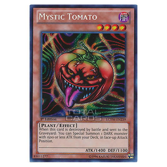 Yu-Gi-Oh! - Legendary Collection 3: Yugi's World Mega Pack - Mystic Tomato (Secret Rare) LCYW-EN239