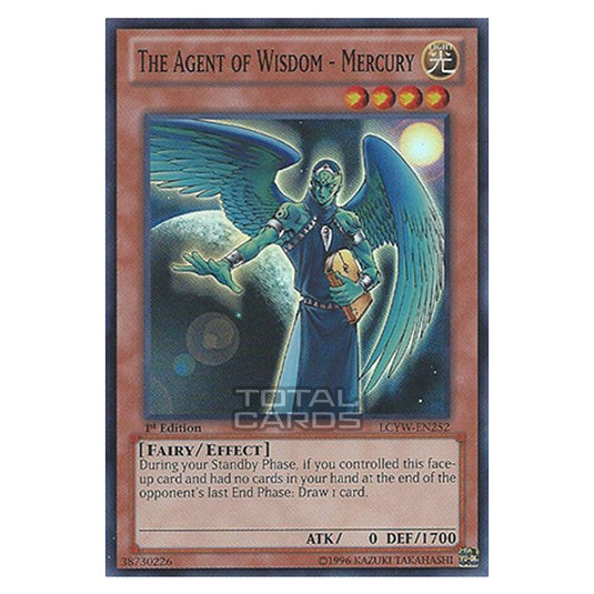 Yu-Gi-Oh! - Legendary Collection 3: Yugi's World Mega Pack - The Agent of Wisdom - Mercury (Super Rare) LCYW-EN252