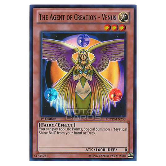 Yu-Gi-Oh! - Legendary Collection 3: Yugi's World Mega Pack - The Agent of Creation - Venus (Super Rare) LCYW-EN253