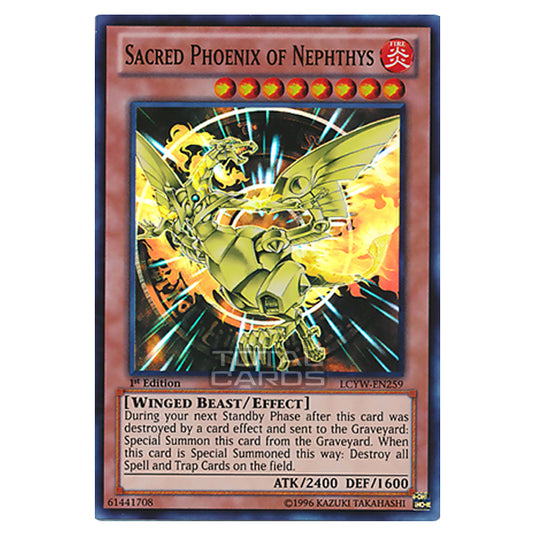 Yu-Gi-Oh! - Legendary Collection 3: Yugi's World Mega Pack - Sacred Phoenix of Nephthys (Super Rare) LCYW-EN259