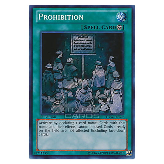 Yu-Gi-Oh! - Legendary Collection 3: Yugi's World Mega Pack - Prohibition (Secret Rare) LCYW-EN267