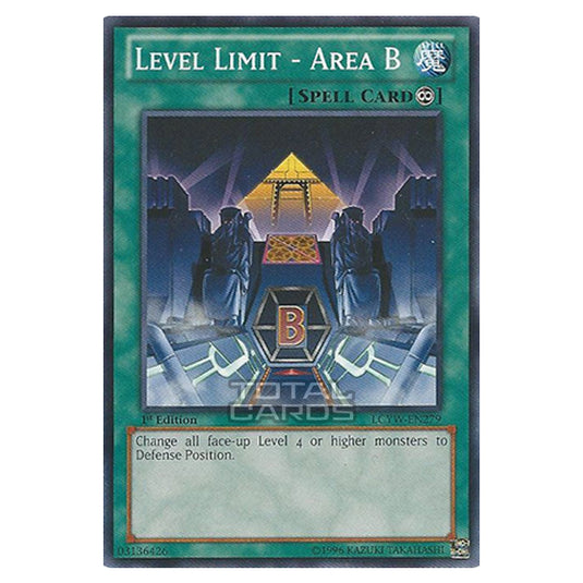 Yu-Gi-Oh! - Legendary Collection 3: Yugi's World Mega Pack - Level Limit - Area B (Common) LCYW-EN279