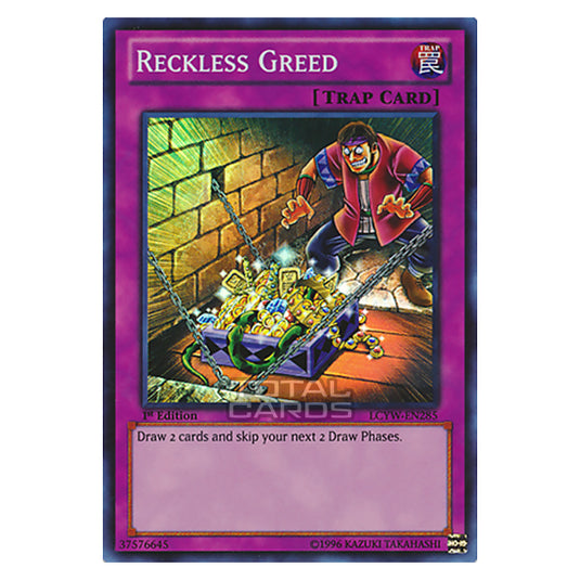 Yu-Gi-Oh! - Legendary Collection 3: Yugi's World Mega Pack - Reckless Greed (Super Rare) LCYW-EN285