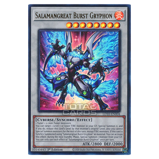 Yu-Gi-Oh! - Legendary Duelists: Soulburning Volcano - Salamangreat Burst Gryphon (Ultra Rare) LD10-EN004