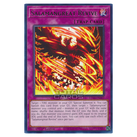 Yu-Gi-Oh! - Legendary Duelists: Soulburning Volcano - Salamangreat Revive (Rare) LD10-EN007