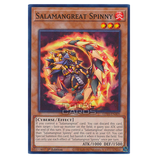 Yu-Gi-Oh! - Legendary Duelists: Soulburning Volcano - Salamangreat Spinny (Common) LD10-EN009