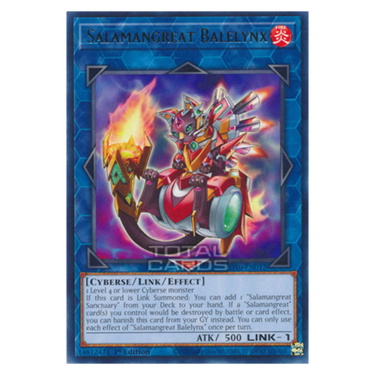 Yu-Gi-Oh! - Legendary Duelists: Soulburning Volcano - Salamangreat Balelynx (Rare) LD10-EN012