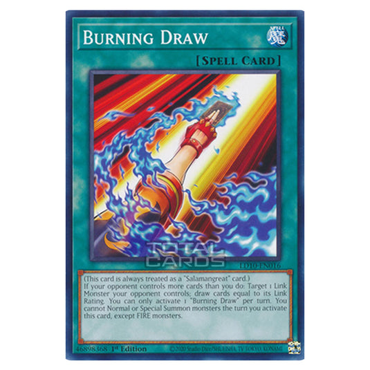Yu-Gi-Oh! - Legendary Duelists: Soulburning Volcano - Burning Draw (Common) LD10-EN016