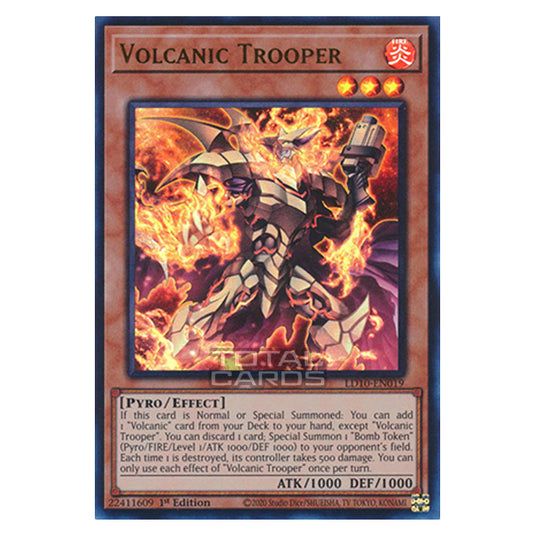 Yu-Gi-Oh! - Legendary Duelists: Soulburning Volcano - Volcanic Trooper (Ultra Rare) LD10-EN019