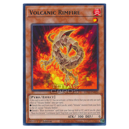 Yu-Gi-Oh! - Legendary Duelists: Soulburning Volcano - Volcanic Rimfire (Rare) LD10-EN020