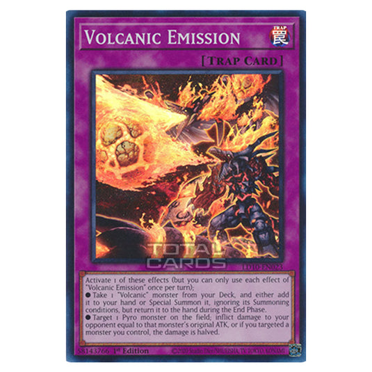 Yu-Gi-Oh! - Legendary Duelists: Soulburning Volcano - Volcanic Emission (Super Rare) LD10-EN023