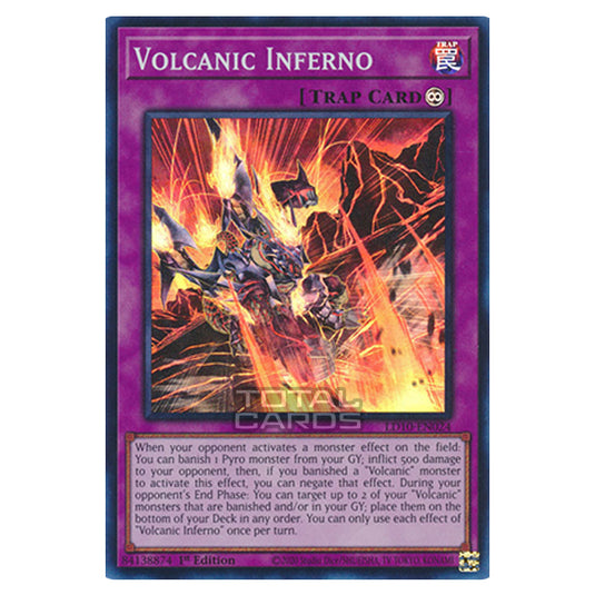 Yu-Gi-Oh! - Legendary Duelists: Soulburning Volcano - Volcanic Inferno (Super Rare) LD10-EN024