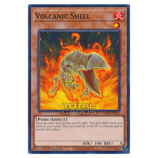 Yu-Gi-Oh! - Legendary Duelists: Soulburning Volcano - Volcanic Shell (Common) LD10-EN025