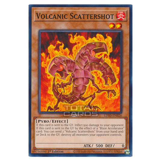 Yu-Gi-Oh! - Legendary Duelists: Soulburning Volcano - Volcanic Scattershot (Common) LD10-EN026