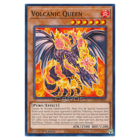 Yu-Gi-Oh! - Legendary Duelists: Soulburning Volcano - Volcanic Queen (Common) LD10-EN028