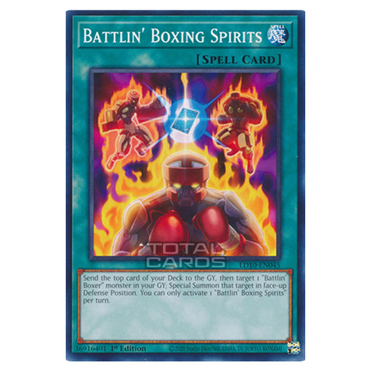 Yu-Gi-Oh! - Legendary Duelists: Soulburning Volcano - Battlin' Boxing Spirits (Common) LD10-EN045
