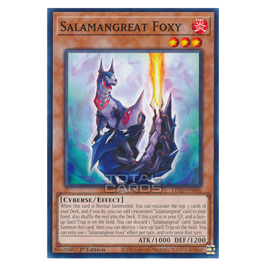 Yu-Gi-Oh! - Legendary Duelists: Soulburning Volcano - Salamangreat Foxy (Common) LD10-EN046