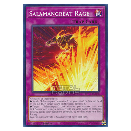 Yu-Gi-Oh! - Legendary Duelists: Soulburning Volcano - Salamangreat Rage (Common) LD10-EN050