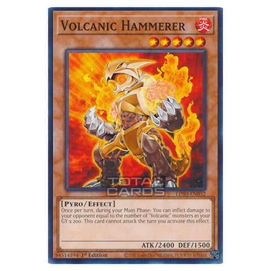 Yu-Gi-Oh! - Legendary Duelists: Soulburning Volcano - Volcanic Hammerer (Common) LD10-EN052